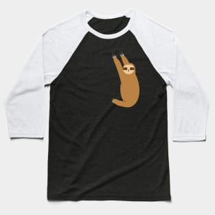 Sleepy Sloth Hanging On Baseball T-Shirt